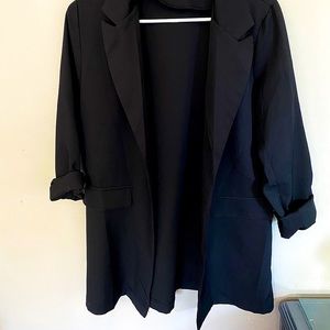 black blazer